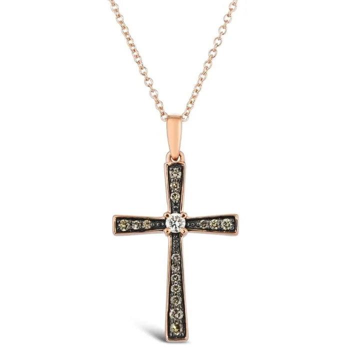 Chocolate Diamond Cross