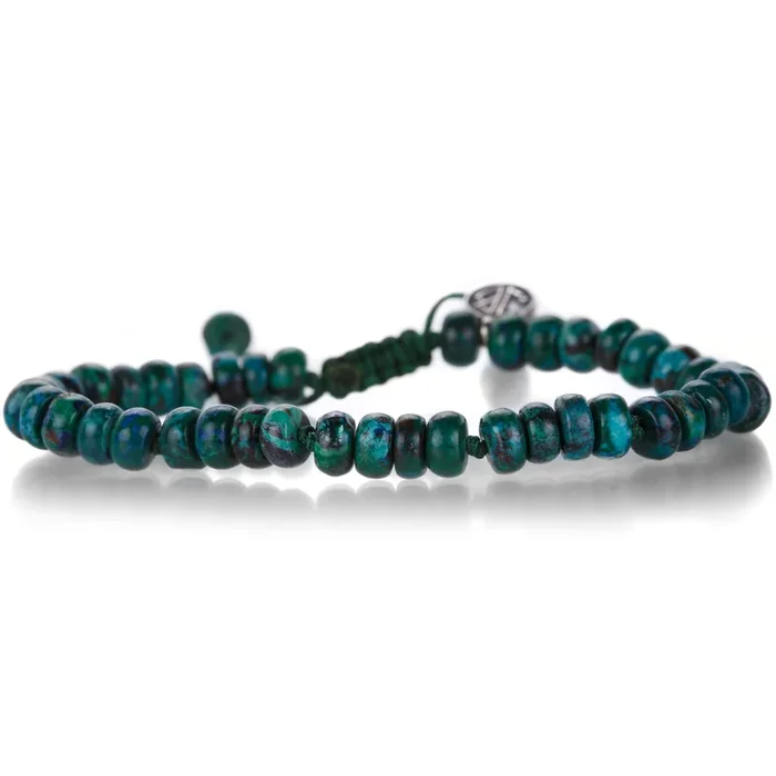 Chyrsocolla & Malachite Bracelet