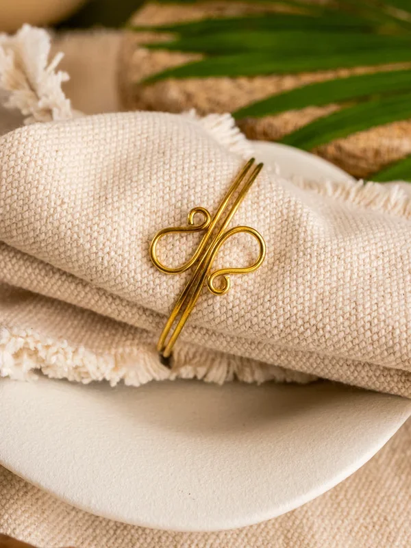 Circa Brass Armcuff (Anti Tarnish)