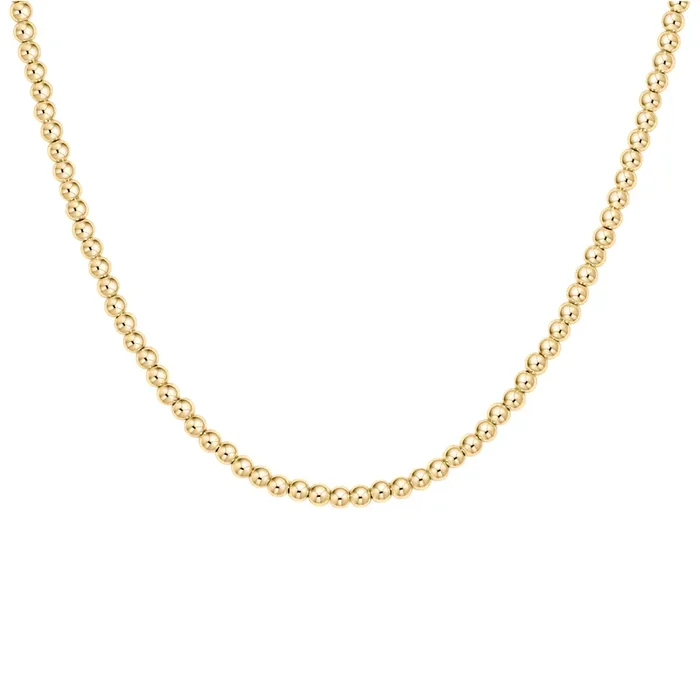 Classic 3MM | Gold Filled Beaded Necklace