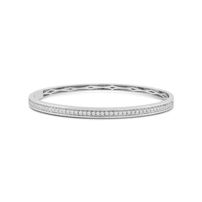 Classic Pave Diamond Bangle