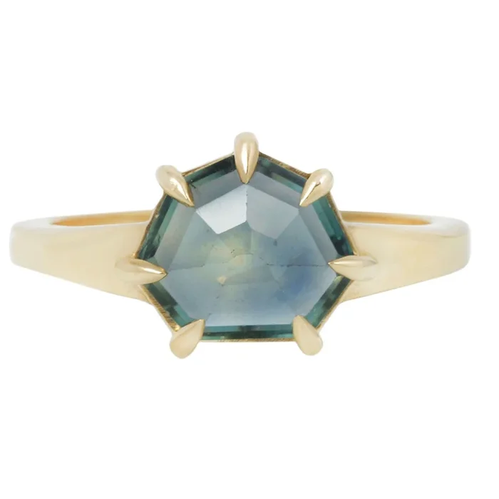 Clear Skies Sapphire Ring