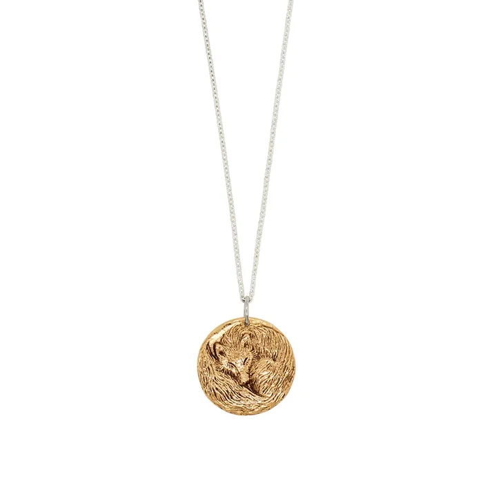 Clever Like a Fox Musing Necklace