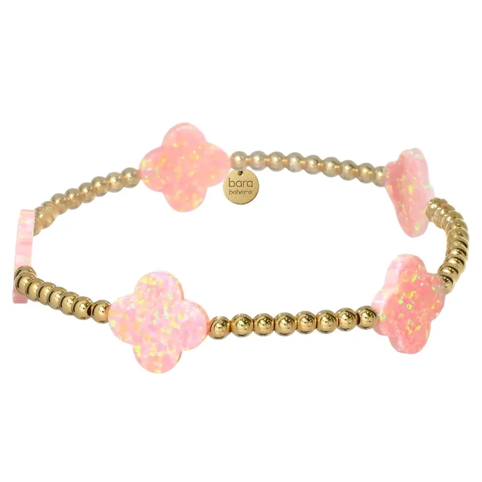 Clover BTY LG | Beaded Opal Bracelet
