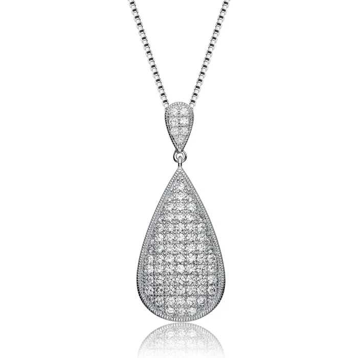 Constance Classic Teardrop Pendant Necklace
