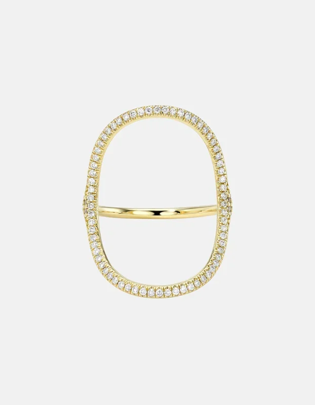 Continuity Pavé Ring