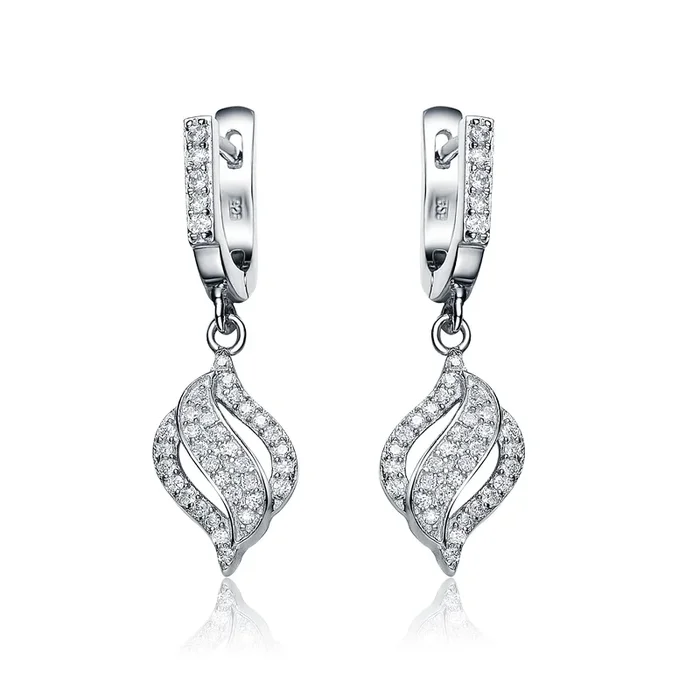 Corinne Riple Swirl Earrings