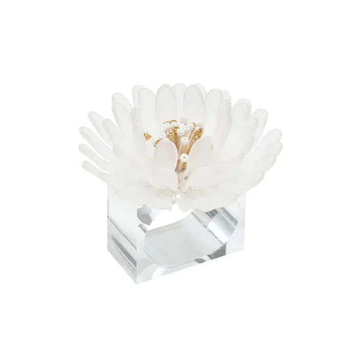 Cosmos Napkin Rings, Set of 4