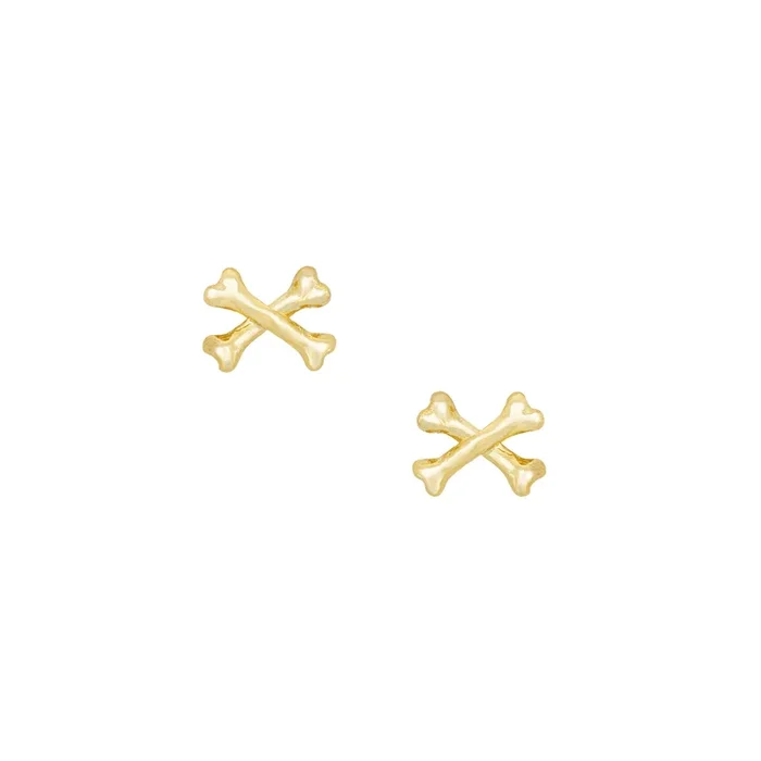 Crossbones Studs