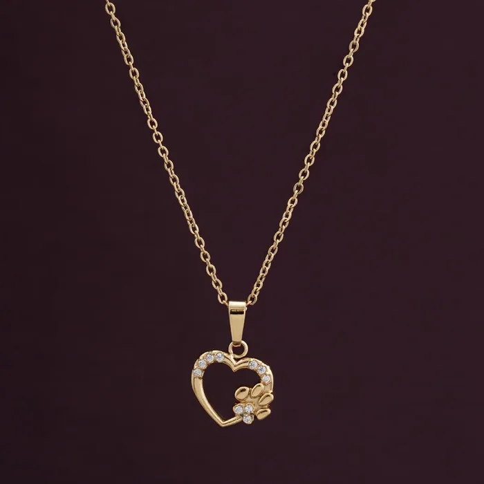Crystal Heart Necklace