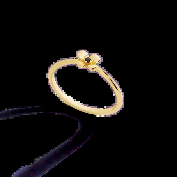 Dainty Floral Statement Ring