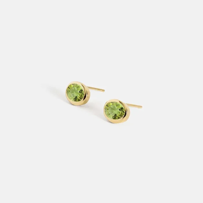 Dana Earrings with Peridot