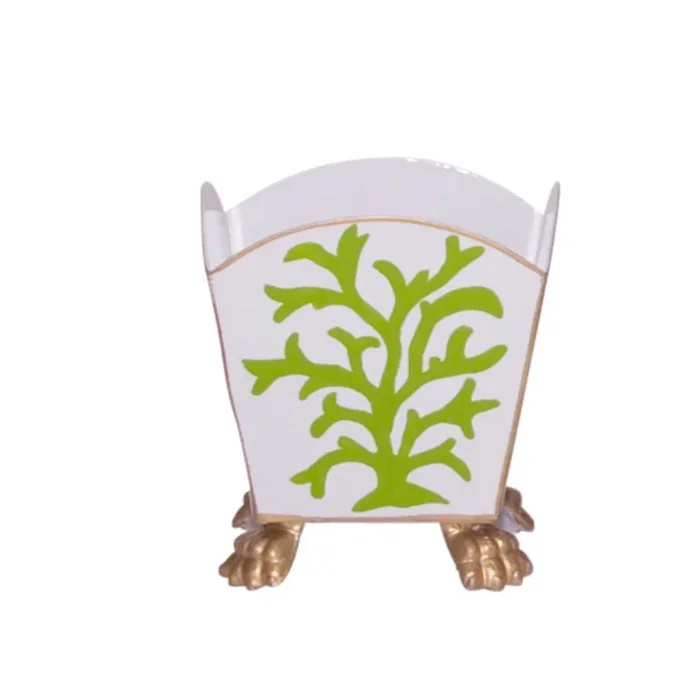 Dana Gibson Green Coral Cachepot-Small