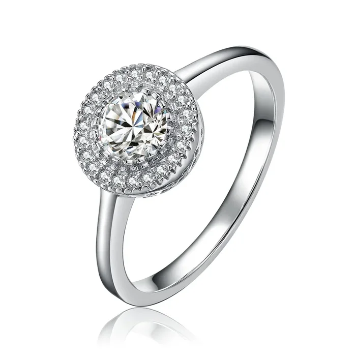 Denise Statement Halo Ring