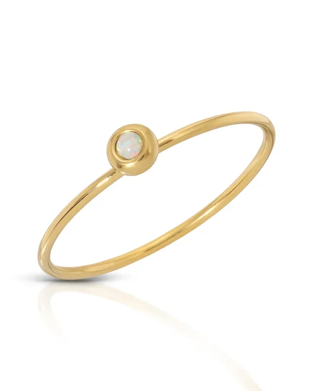 Dia Opal Ring
