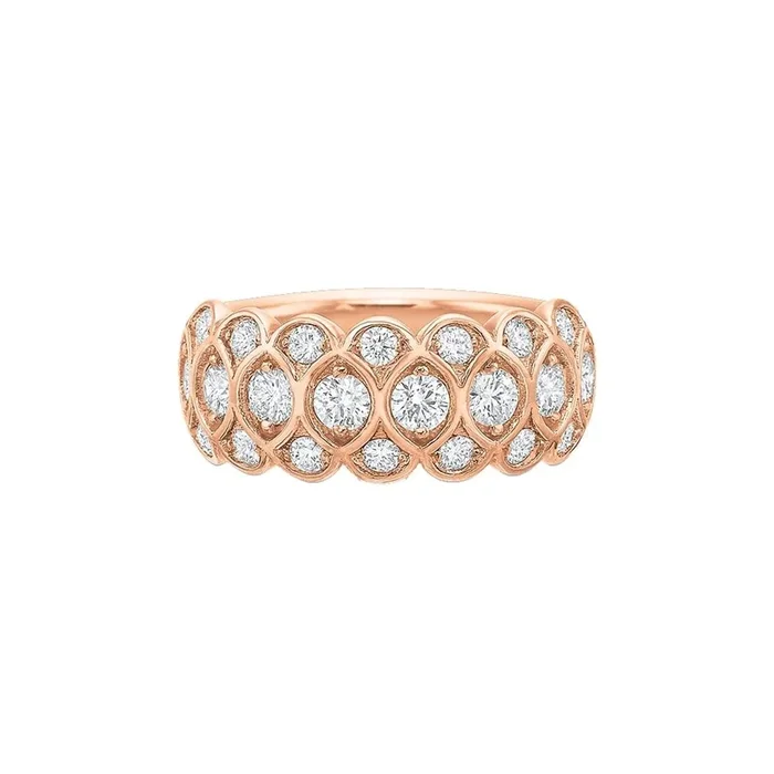 Diamond 3 Row Band