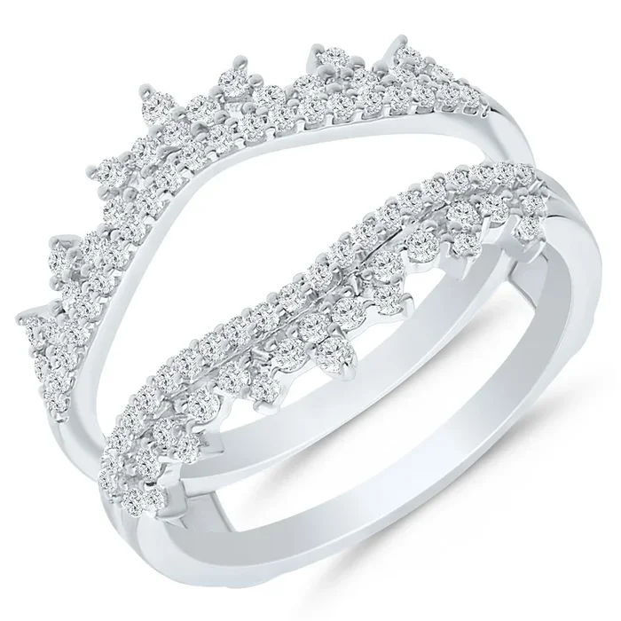 Diamond Crown Embrace Ring Guard