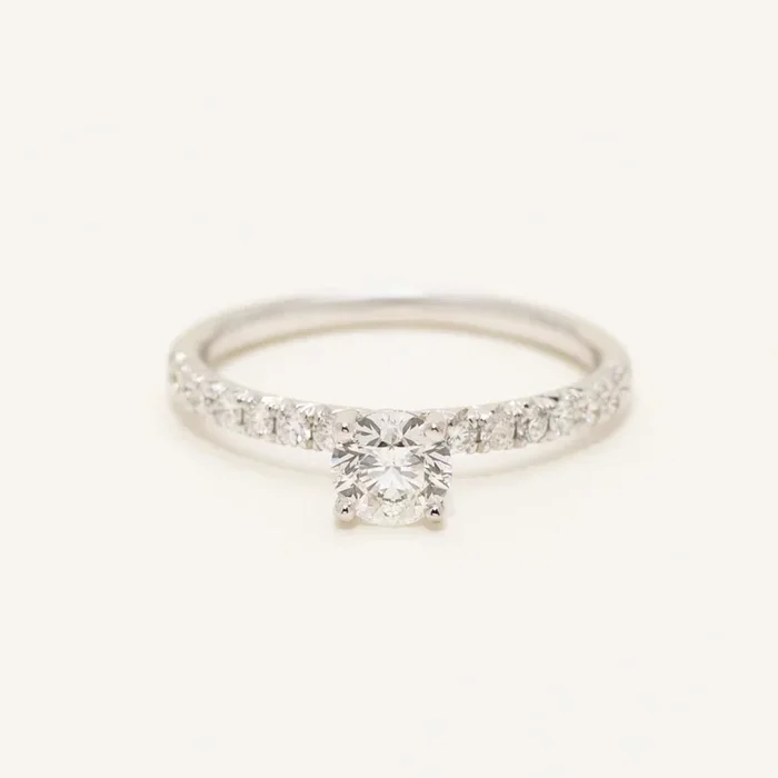 Diamond Engagement Ring in 14kt White Gold (3/4ct tw)