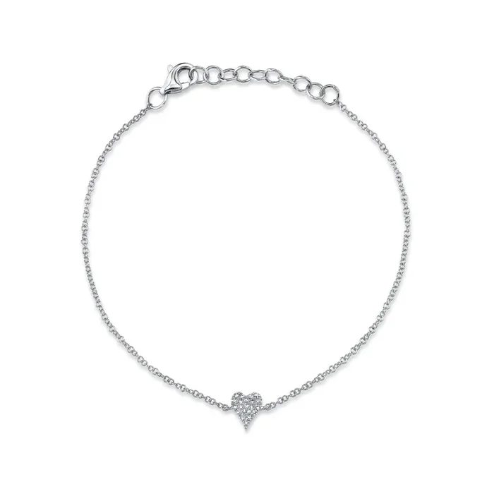 Diamond Heart Bracelet