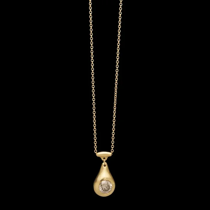 Diamond Holder Bead Necklace