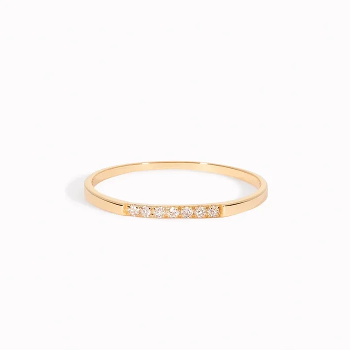 Diamond Pave Band – Miriam