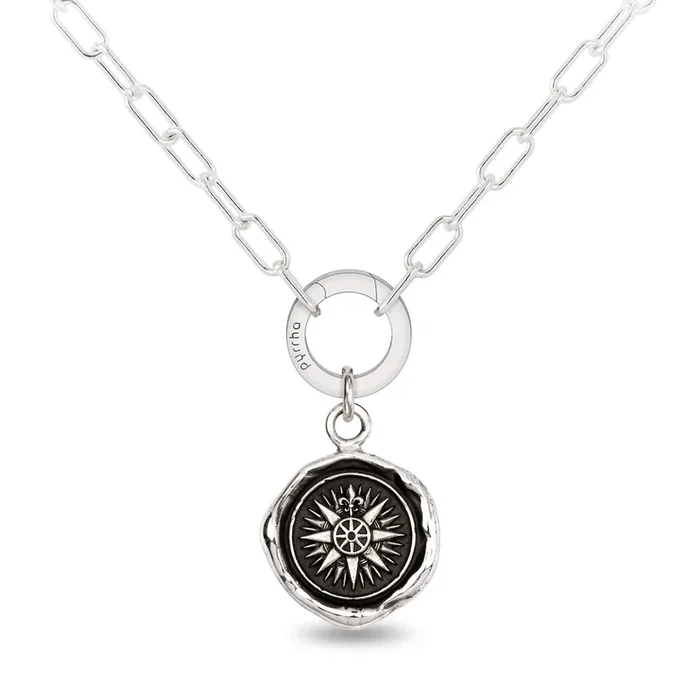 Direction Pendant Necklace