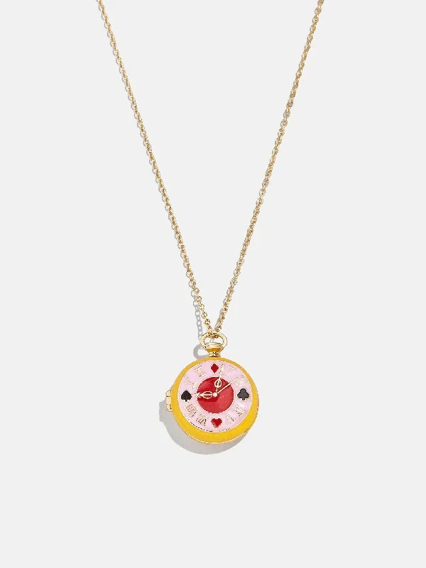 Disney Alice in Wonderland Locket – Gold/Multi
