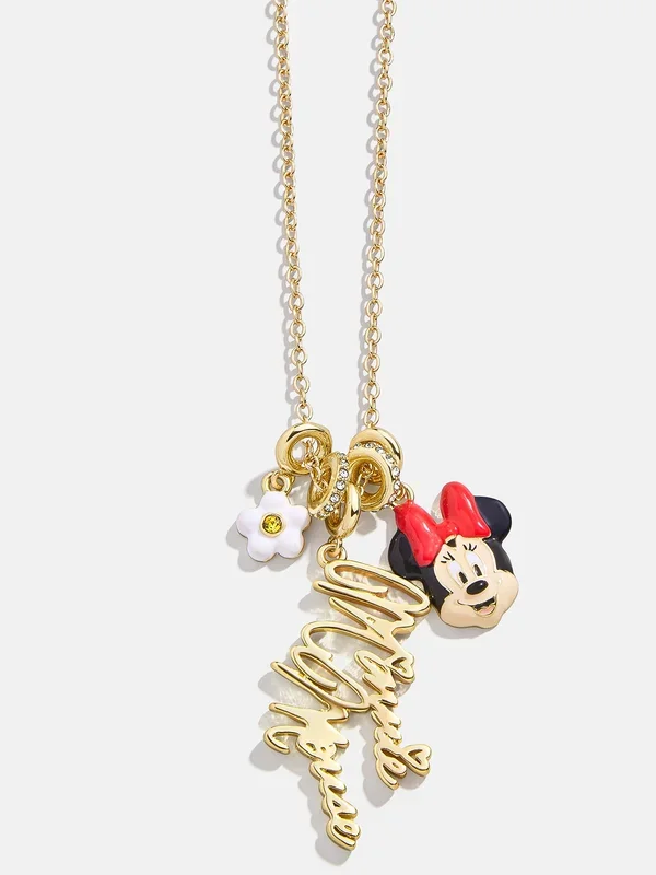Disney Minnie Mouse Cluster Charm Necklace – Minnie Mouse