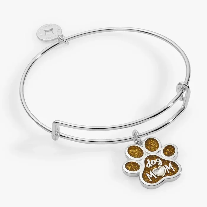 Dog Mom Charm Bangle