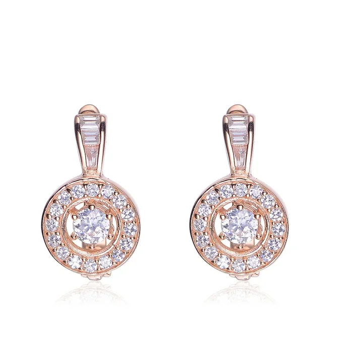 Dominique Dainty Circle Earrings