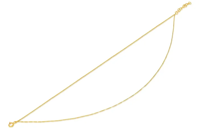 Double Strand Liquid Gold Anklet