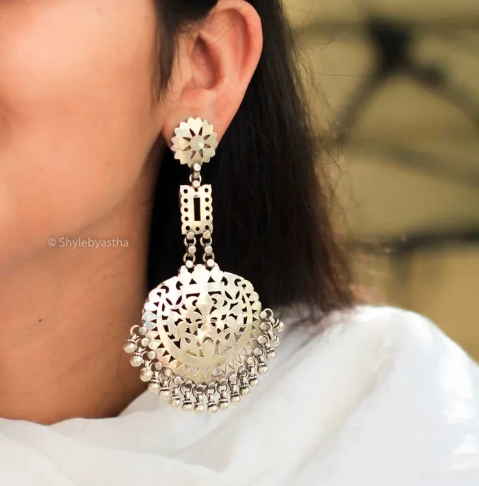 Dulari Carved Earrings