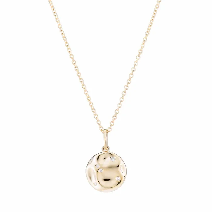 Dunes Diamond Pendant Necklace