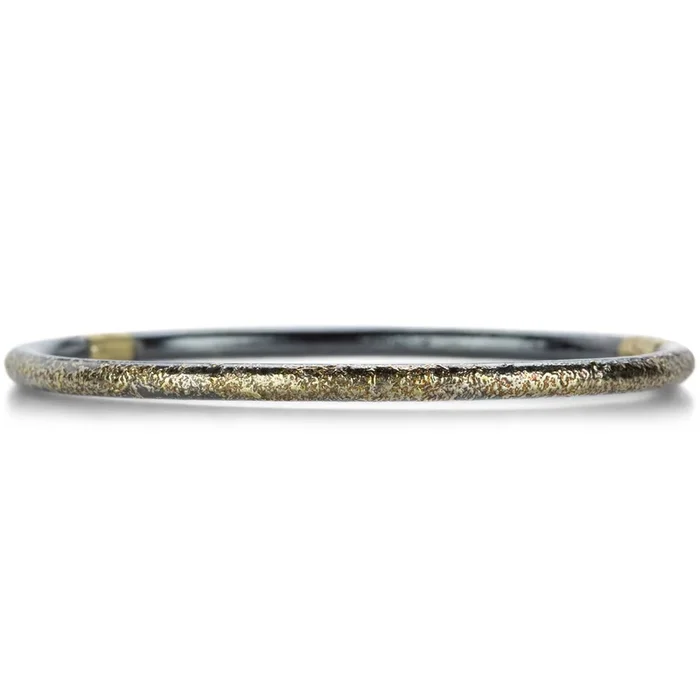 Dusted Timeless Hinged Bangle