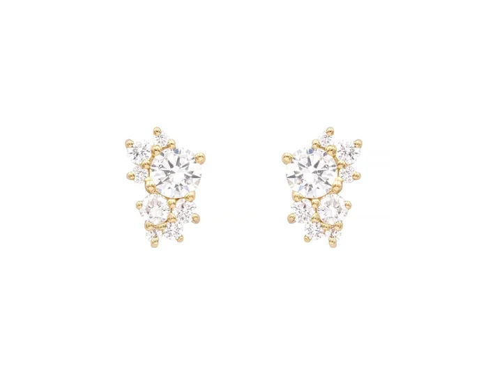 Dylan Cluster Studs (Ready to Ship)