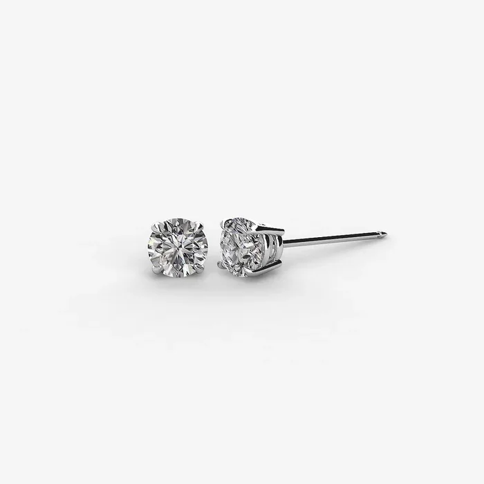 Earth- Mined Natural Diamond – Diamond Stud