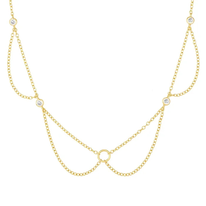 Electron Necklace – White