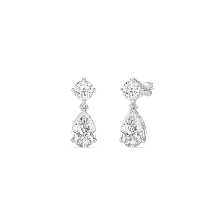 Elegance Pear Drop Earrings