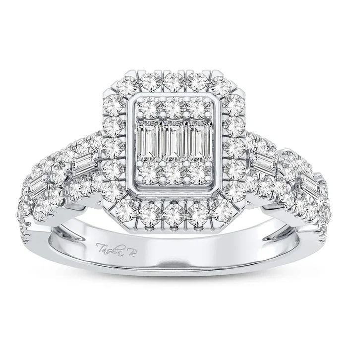 Elegant 10K 0.75CT DIAMOND RING