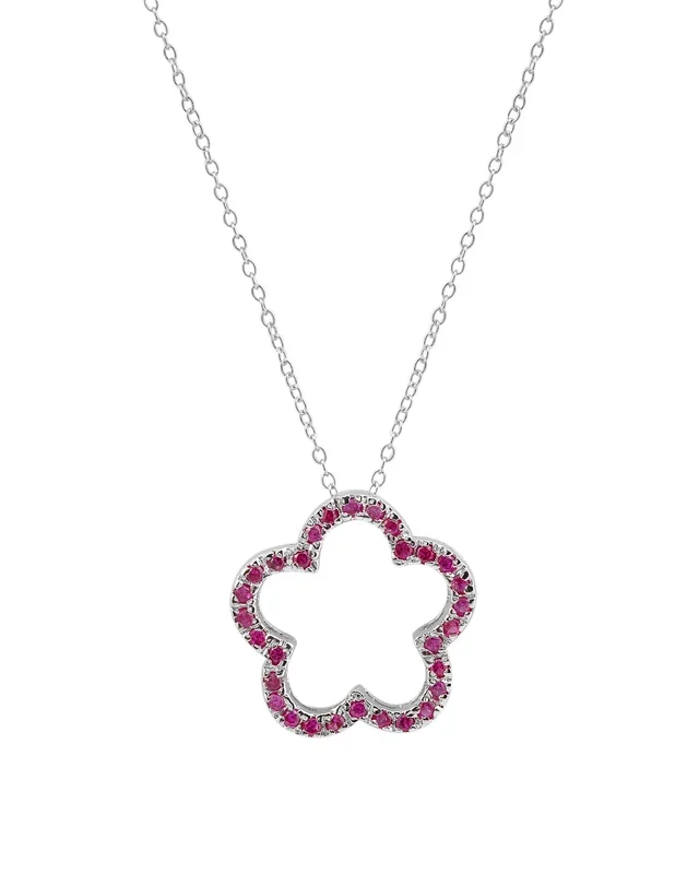 Elise Dainty Floral Necklace