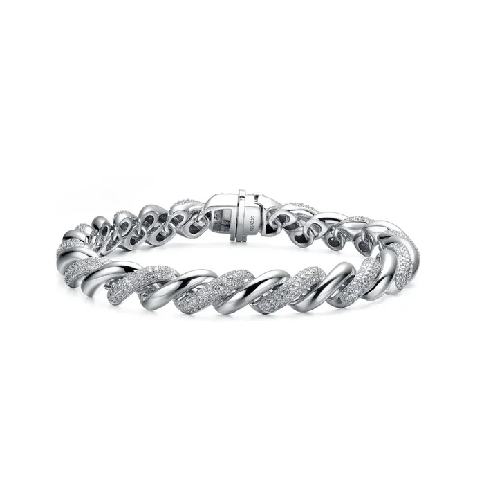 Elise Wavy Twisted Bracelet