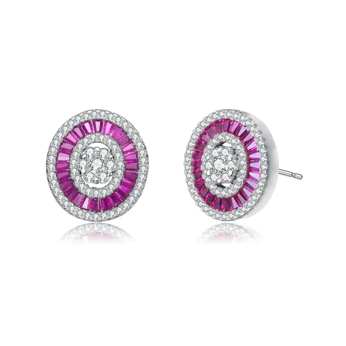 Eloise Malibu Rhodium Plated Earrings