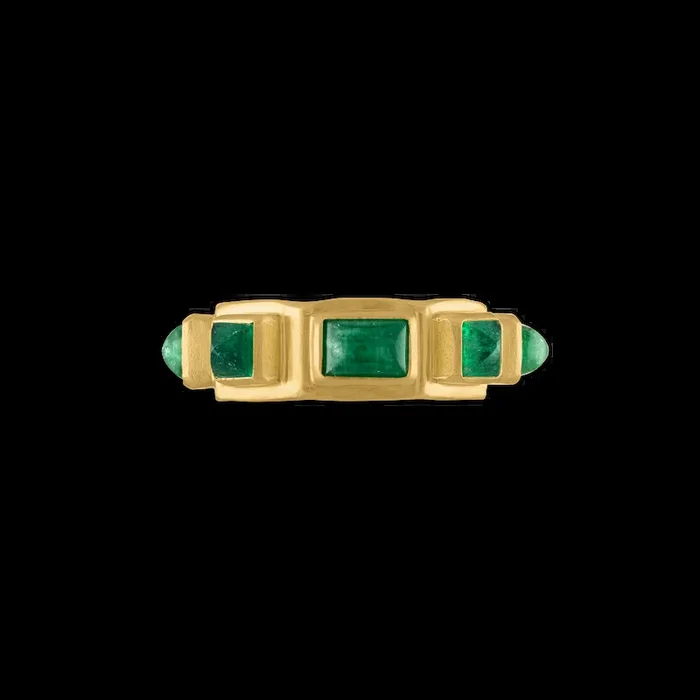 Emerald Ruin Ring