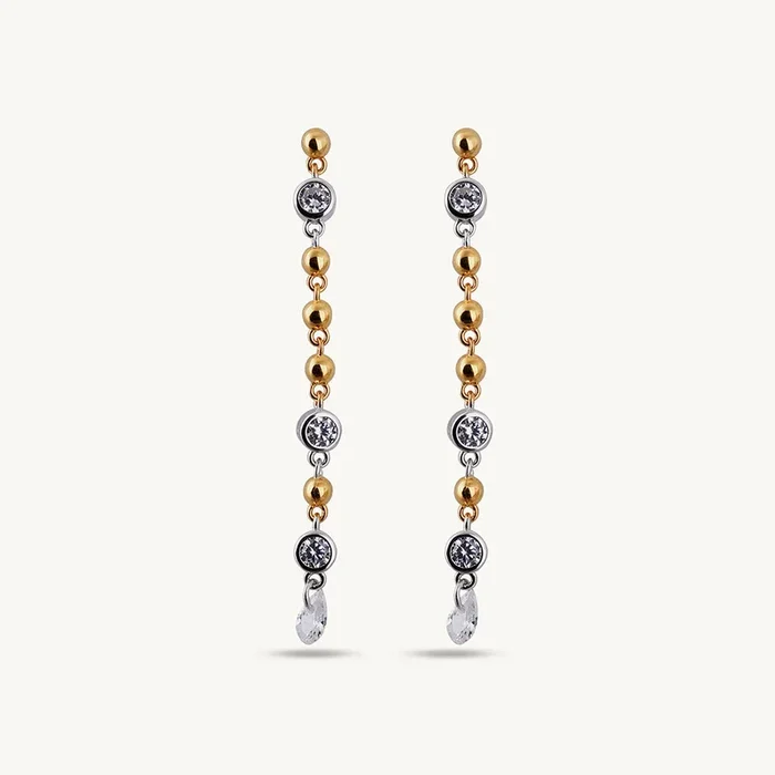 Enduring Style Danglers | 18K Gold Vermeil Plated