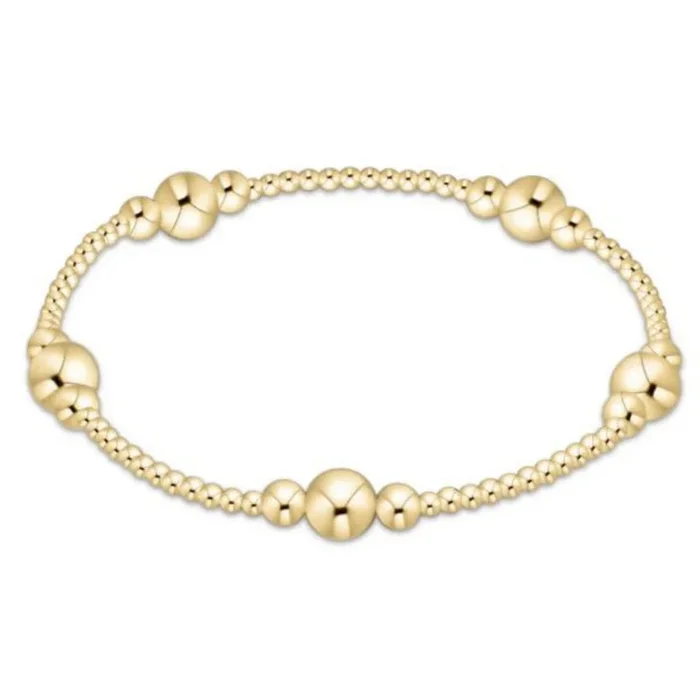 enewton 6.25″ Purpose Gold 6mm Bead Bracelet