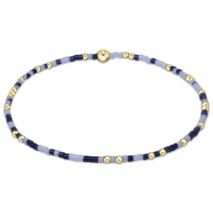 enewton extends 7.25″ Gameday Hope Unwritten Bracelet – Light Blue Matte Navy