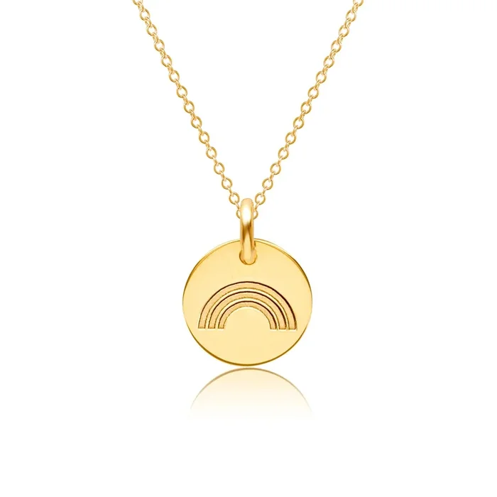 Engravable Rainbow Necklace