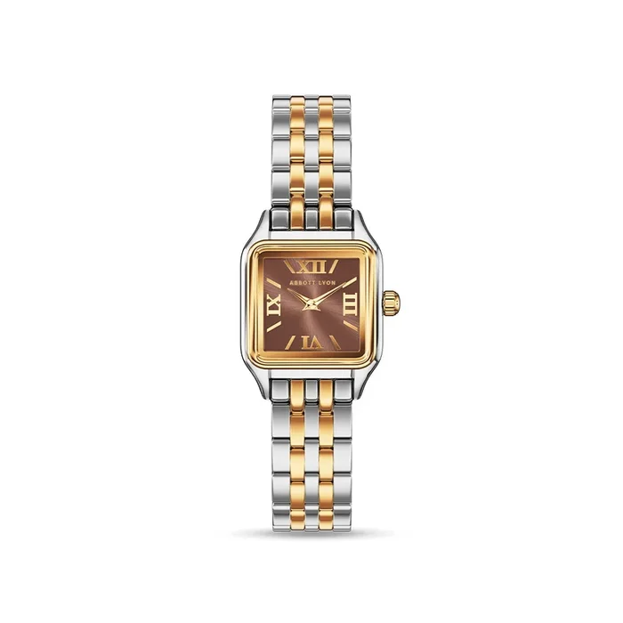 Essence 19mm Mocha Watch (Two Tone)