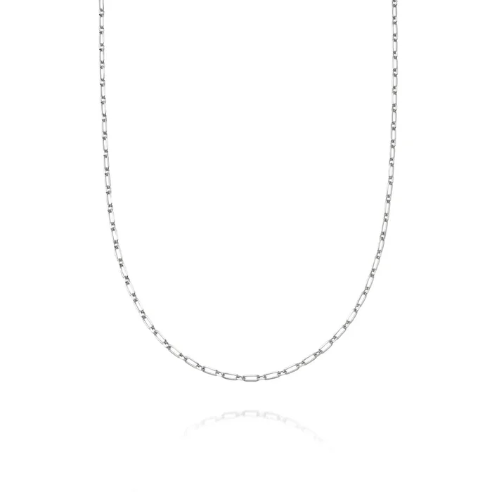 Estée Lalonde Box Link Chain Necklace Sterling Silver