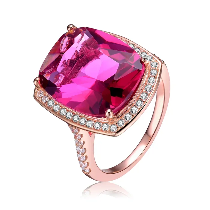 Estelle Malibu Pink Statement Ring